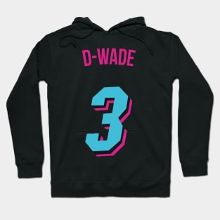 Dwyane Wade 'D Wade' Nickname Jersey - Miami Heat Hoodie